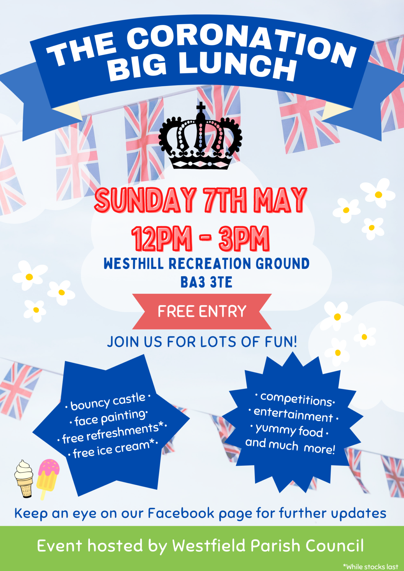 Coronation 'Big Lunch' Westfield Parish Council